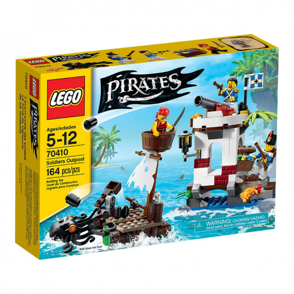 Конструктор LEGO Pirates 70410 Военный блокпост в Омске
