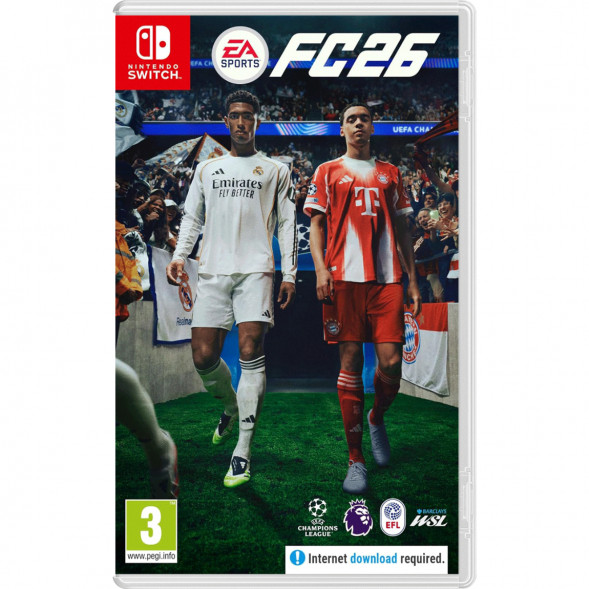 Игра EA Sports FC 26 (FIFA 26) [Nintendo Switch, русские субтитры] в Омске