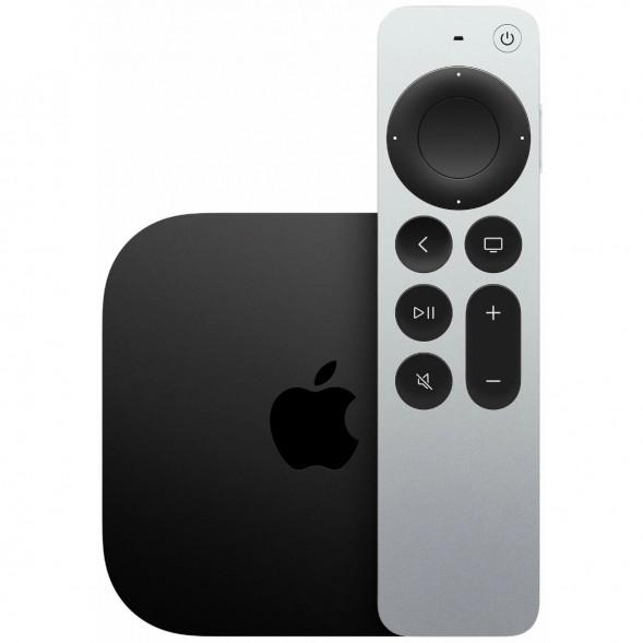 ТВ-приставка Apple TV 4K 64GB, 2022 г., черный в Омске