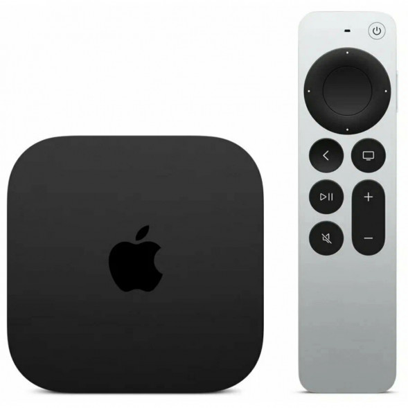 ТВ-приставка Apple TV 4K 64GB, 2022 г., черный в Омске