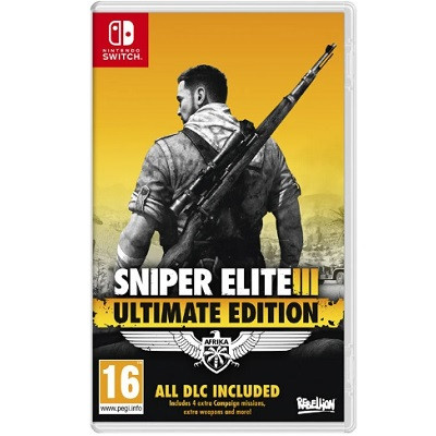 Игра Sniper Elite 3 Ultimate Edition для Nintendo Switch, картридж в Омске