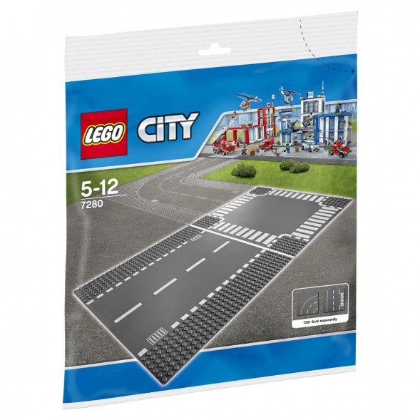 Конструктор LEGO City 7280 Прямая дорога и перекрёсток в Омске