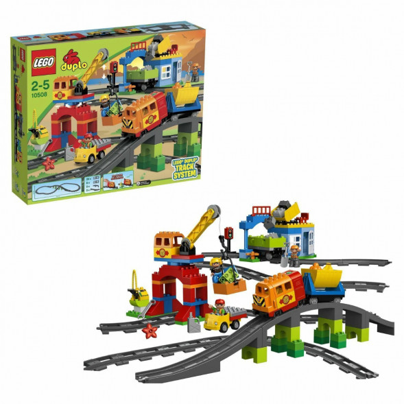 Конструктор LEGO DUPLO Town 10508 Большой поезд в Омске
