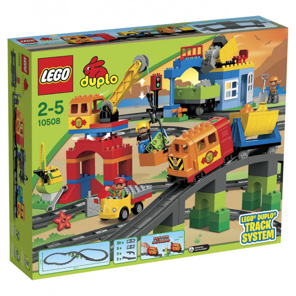 Конструктор LEGO DUPLO Town 10508 Большой поезд в Омске