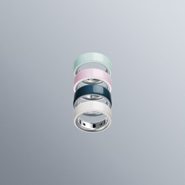 Умное кольцо Oura Ring 4 Ceramic (размер 8), Темная ночь/Midnight в Омске