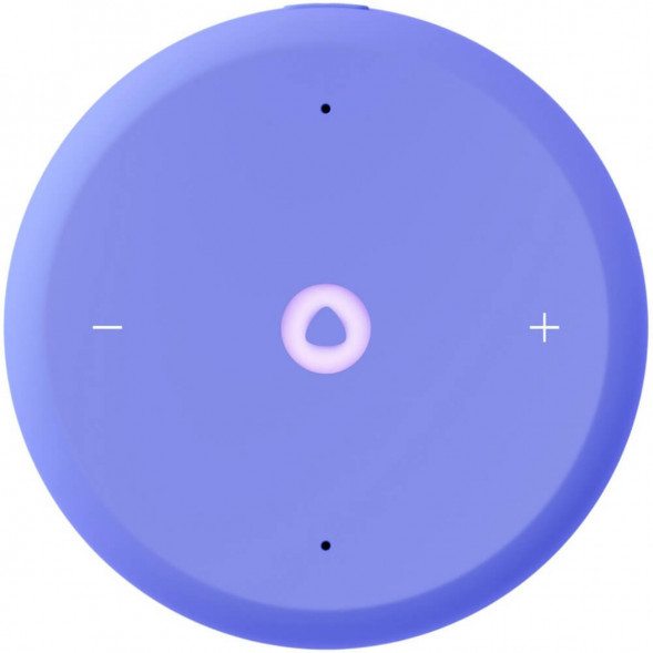 Умная колонка Яндекс Станция Лайт 2 с Алисой на YandexGPT, фиолетовая в Омске