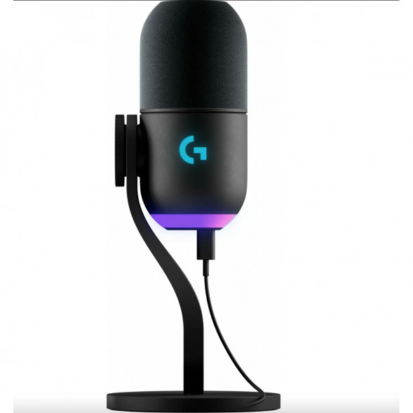 Микрофон Logitech Yeti GX (988-000569), черный в Омске