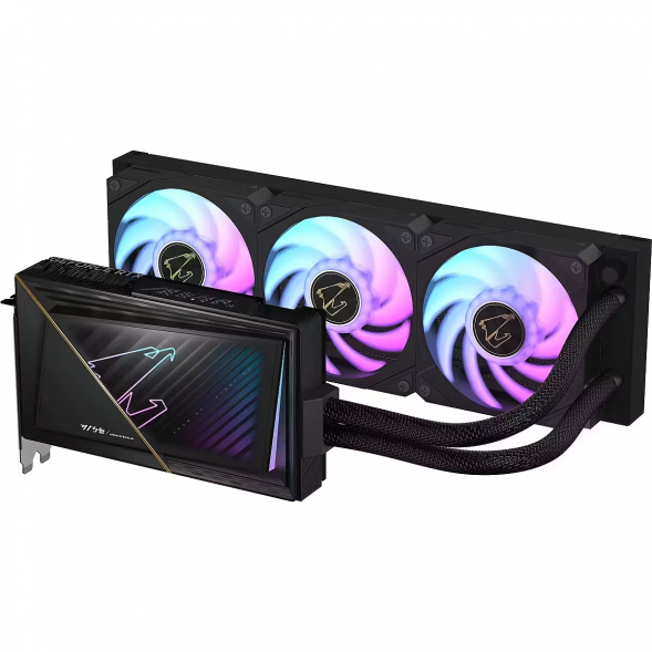 Видеокарта Gigabyte GeForce RTX 5080 XTREME WATERFORCE 16GB GDDR7 256bit Liquid Cooling GV-N5080AORUSX W-16GD в Омске