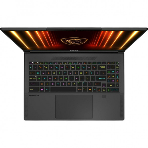 Ноутбук игровой MSI Stealth 16 AI A2HWGG-085XRU (16&amp;quot;, Intel Core Ultra 7, 32ГБ, 1ТБ SSD, RTX 5070, FreeDOS), черный в Омске