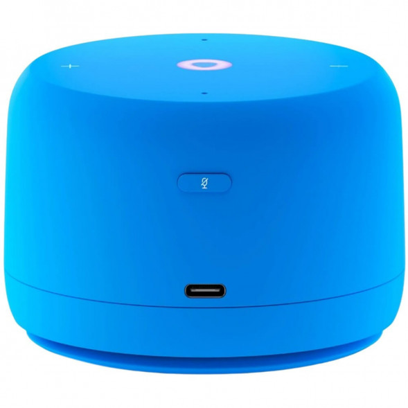 Умная колонка Яндекс Станция Лайт 2 с Алисой на YandexGPT, голубая в Омске