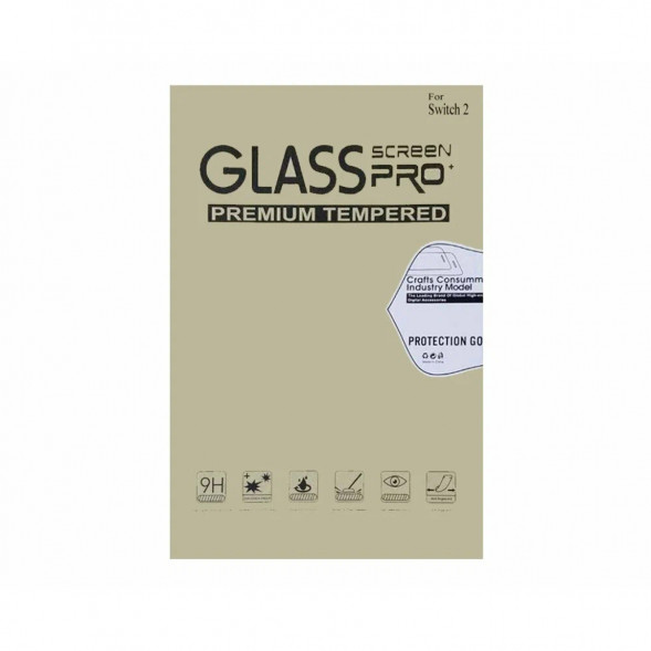 Защитное стекло Glass Screen PRO+ Premium Tempered для Nintendo Switch 2 в Омске