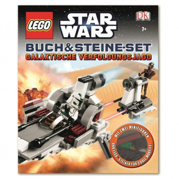 Книга и набор кубиков LEGO Star Wars Buch &amp;amp; Steine-Set: Galaktische Verfolgungsjagd в Омске