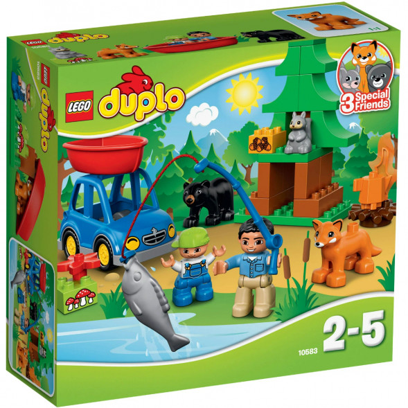 Конструктор LEGO DUPLO 10583 Рыбалка в лесу в Омске