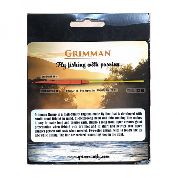 Рыболовная леска Grimman Bueno WF 7 Floating WF7F в Омске