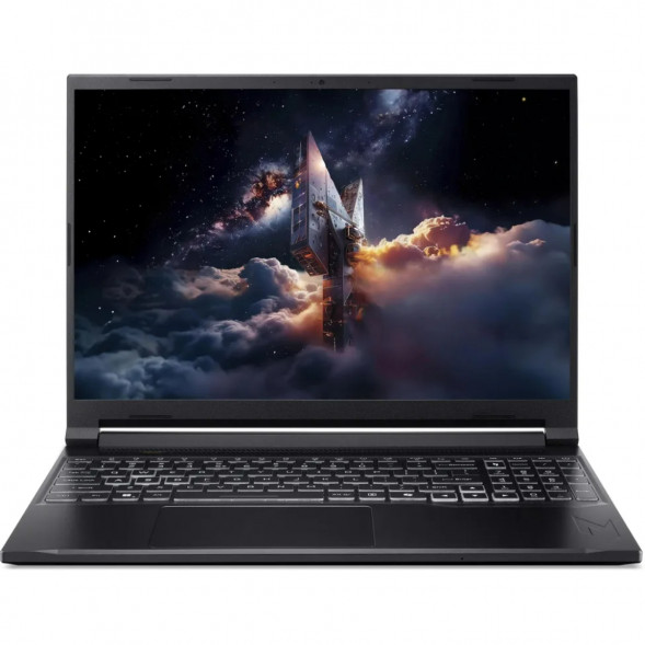 Ноутбук Acer Nitro V 16S ANV16S-71-57UH (16&amp;quot;, 2025, IPS, Intel Core 5 210H 2.2ГГц, 8 ядер, 16ГБ DDR5, 1ТБ SSD, NVIDIA GeForce RTX 5060 - 8 ГБ, без ОС), черный в Омске
