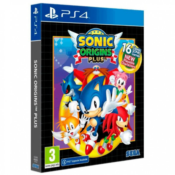 Игра Sonic Origins Plus [PS4, русские субтитры] в Омске