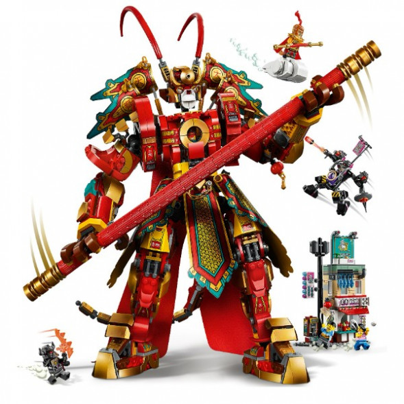 Конструктор LEGO Monkie Kid 80012 Боевой робот Царя Обезьян в Омске