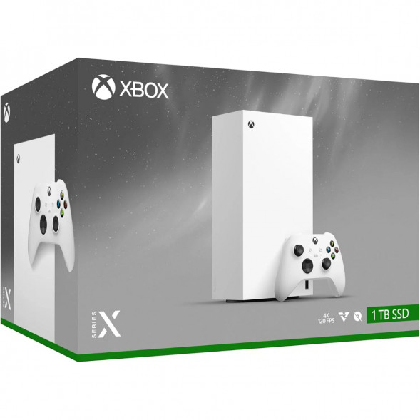 Игровая приставка Microsoft Xbox Series X Digital Edition, 1 ТБ, белый в Омске