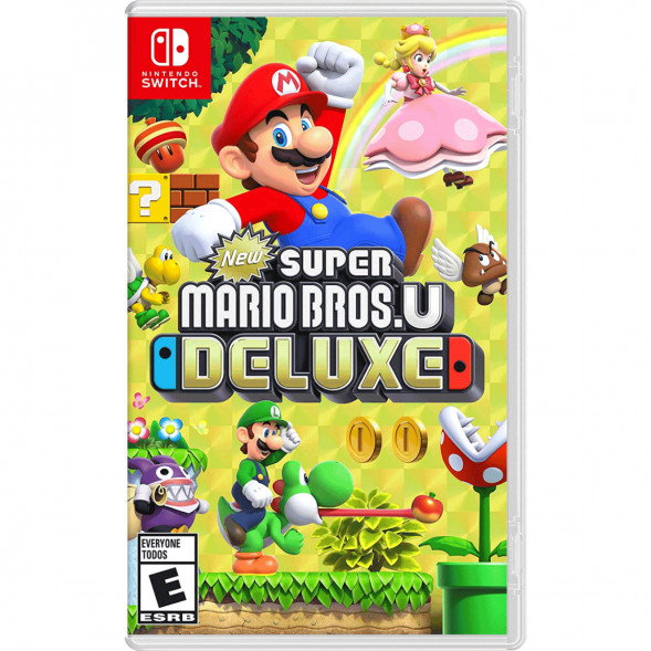 Игра New Super Mario Bros. U Deluxe Edition (Nintendo Switch, русские субтитры) в Омске