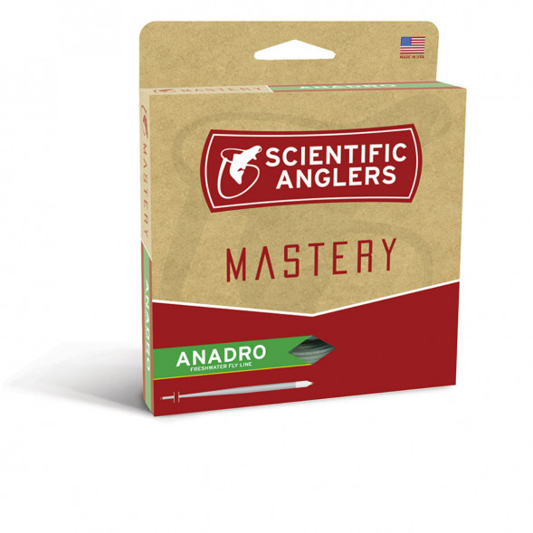 Шнур нахлыстовый Scientific Anglers Mastery Anadro 123822 WF-6-F, Green/Yellow в Омске
