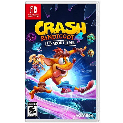 Игра Crash Bandicoot 4: Это Вопрос Времени для Nintendo Switch, картридж в Омске