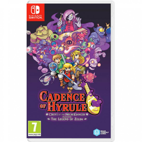 Игра Cadence of Hyrule: Crypt of the NecroDancer Featuring The Legend of Zelda [Nintendo Switch, английская версия] в Омске