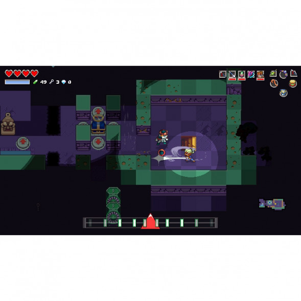Игра Cadence of Hyrule: Crypt of the NecroDancer Featuring The Legend of Zelda [Nintendo Switch, английская версия] в Омске