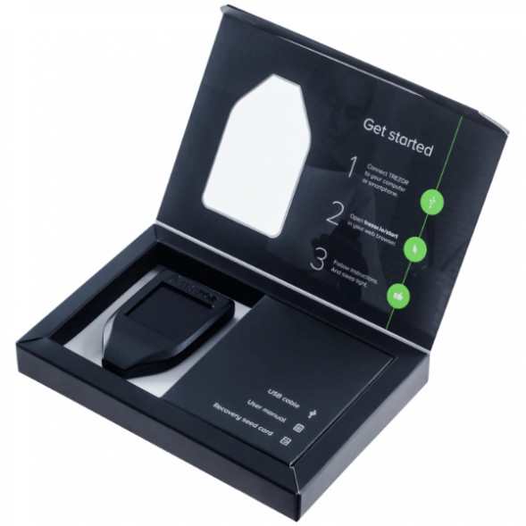 Аппаратный криптокошелек Trezor Model T в Омске