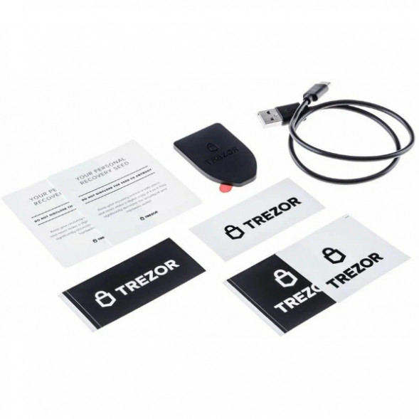 Аппаратный криптокошелек Trezor Model T в Омске