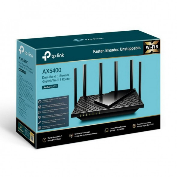 Роутер TP-LINK Archer AX73 (AX5400) в Омске