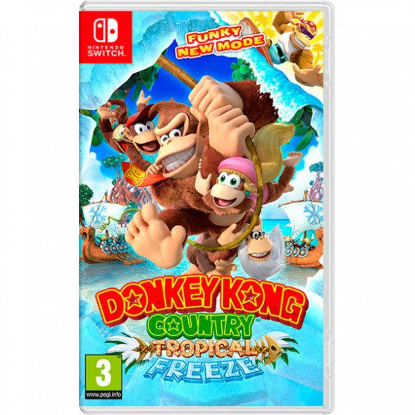 Игра Donkey Kong Country: Tropical Freeze [Nintendo Switch, английская версия] в Омске