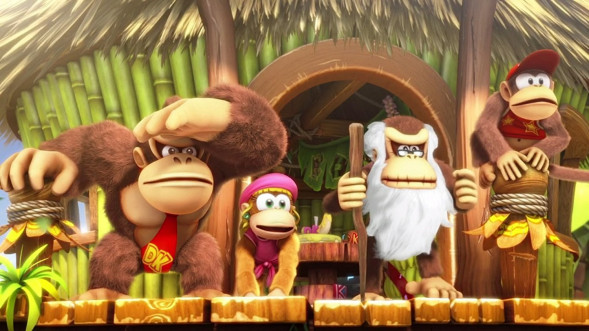 Игра Donkey Kong Country: Tropical Freeze [Nintendo Switch, английская версия] в Омске