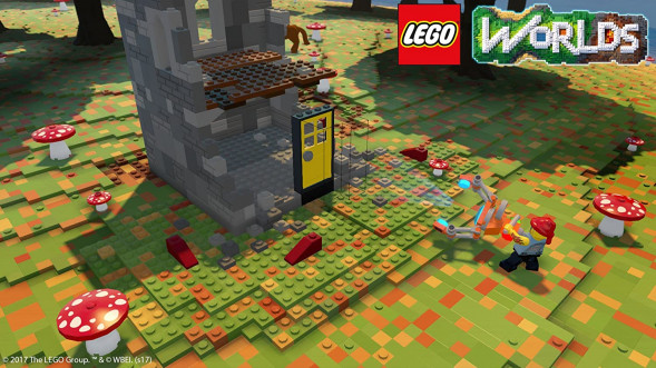 Игра LEGO Worlds [PS4, английская версия] в Омске