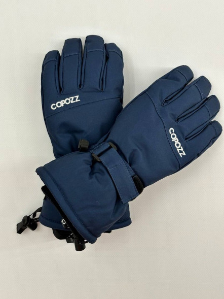 Перчатки горнолыжные сноубордические Copozz (синий, S) в Омске