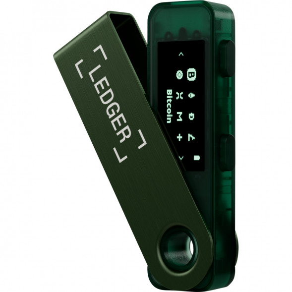 Криптокошелек Ledger Nano S Plus 1 шт., Emerald Green в Омске