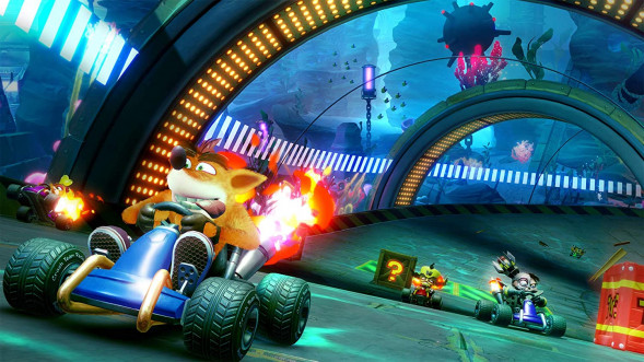 Игра Crash Team Racing Nitro-Fueled для Nintendo Switch, картридж в Омске