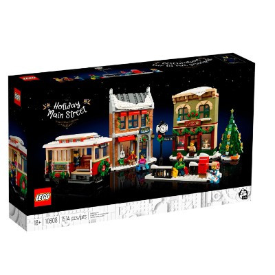 Конструктор LEGO Зимняя Деревня 10308 Главная Рождественская улица в Омске