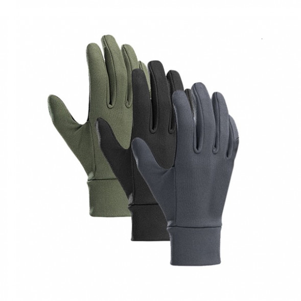 Перчатки сенсорные спортивные Naturehike Outdoor Full Touch GL10 (серый, L) в Омске