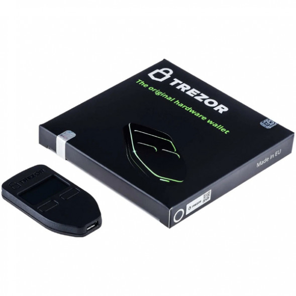 Аппаратный криптокошелек Trezor One, Black в Омске
