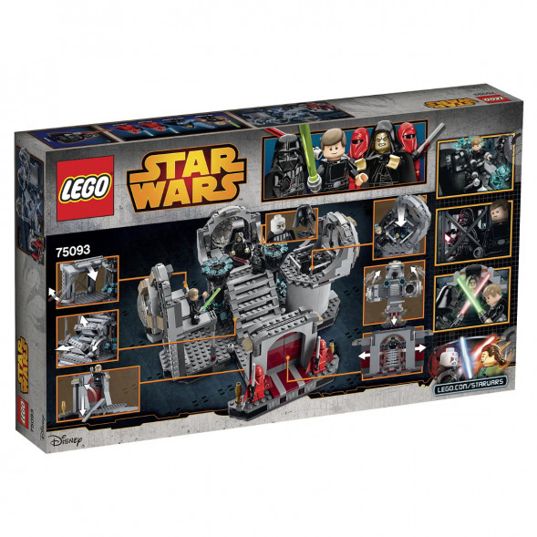 Конструктор LEGO Star Wars 75093 Звезда Смерт - Последняя схватка в Омске
