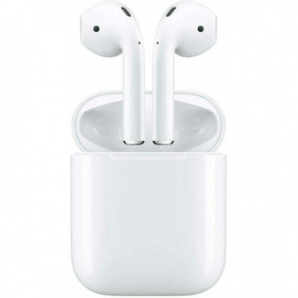 Беспроводные наушники Apple AirPods 2 (с зарядным футляром) MV7N2 в Омске