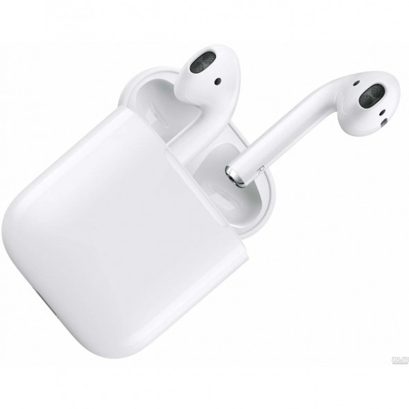 Беспроводные наушники Apple AirPods 2 (с зарядным футляром) MV7N2 в Омске