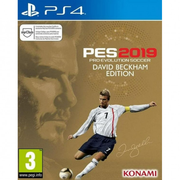 Игра PES 2019: Pro Evolution Soccer. David Beckham Edition [PS4, русские субтитры] в Омске