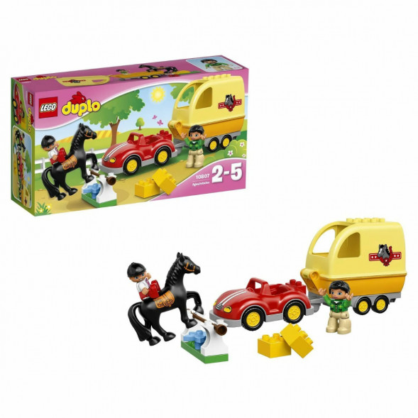 Конструктор LEGO DUPLO Town 10807 Трейлер для лошадок в Омске