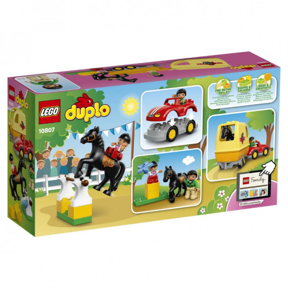 Конструктор LEGO DUPLO Town 10807 Трейлер для лошадок в Омске