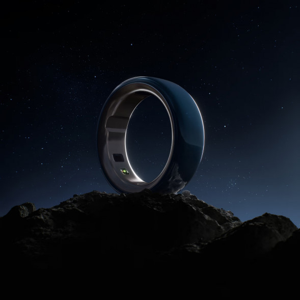Умное кольцо Oura Ring 4 Ceramic (размер 14), Темная ночь/Midnight в Омске