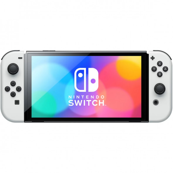 Игровая приставка Nintendo Switch OLED 64 ГБ, белый  в Омске