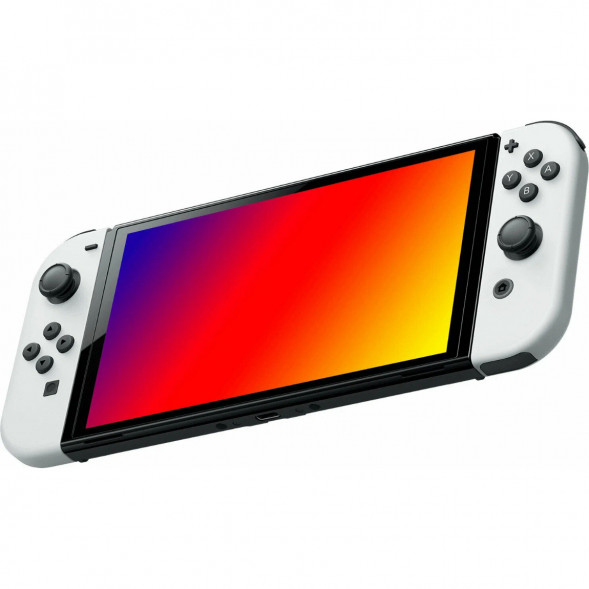 Игровая приставка Nintendo Switch OLED 64 ГБ, белый  в Омске