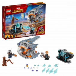 Конструктор LEGO Super Heroes 76102 Война бесконечности: В поисках оружия Тора