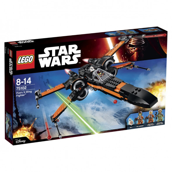 Конструктор LEGO Star Wars 75102 Истребитель По (Poe&amp;#039;s X-Wing Fighter) в Омске